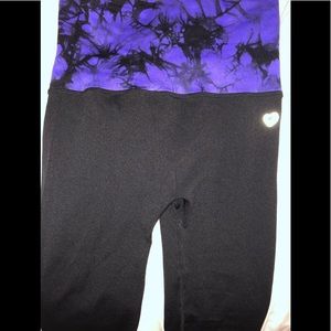 High waisted black leggings